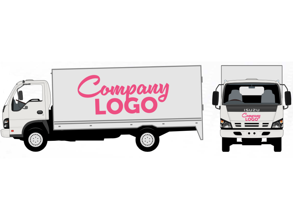 Decal Truck Box Package